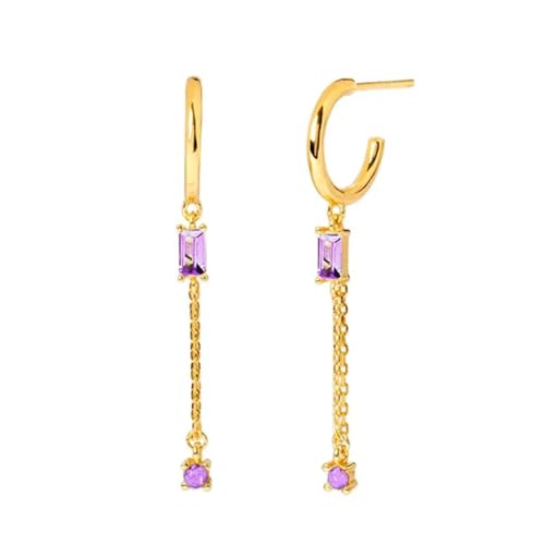 Ohrringe Ohrstecker Damen Schmuck Earrings Gefüllte Ohrringe Für Damen, Bunt, Piercing, Baumelnd, Einzigartig, B0828 von exdas