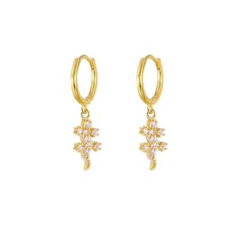 Ohrringe Ohrstecker Damen Schmuck Earrings Lizard Pendiente Tropfenohrring Piercing Damenmode Ohrkreis W0036-Y von exdas