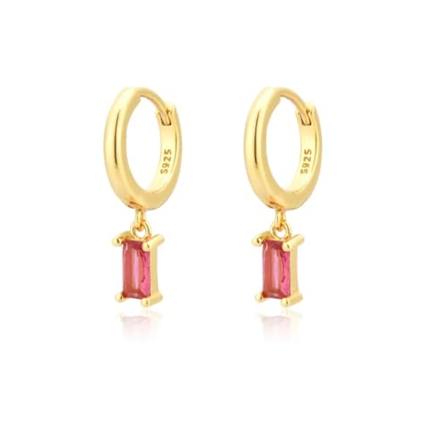 Ohrringe Ohrstecker Damen Schmuck Earrings Mode Mehrfarbige Wassertropfen Kleine Ohrringe Für Frauen Anhänger Piercing Ohr Ringe W0069-Y von exdas