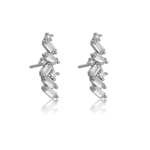 Ohrringe Ohrstecker Damen Schmuck Earrings Trendige Ohrringe Für Frauen, Mond, Stern, Tropfenohrringe, Pendientes, Hochzeit, W0212-S von exdas