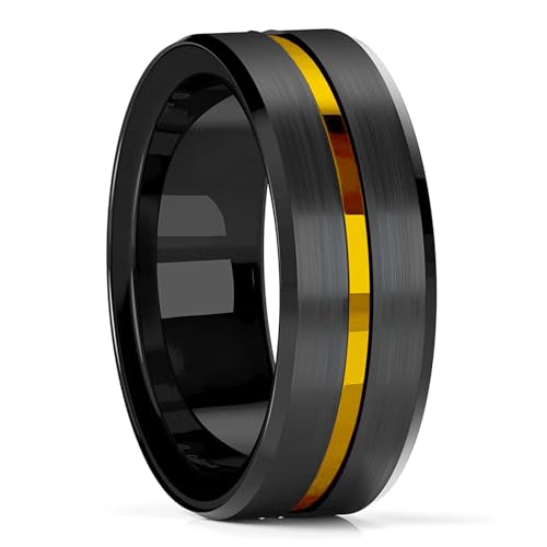 exdas Ring Ringe Damen Bijouterie Herren Herren 8Mm Ehering Ring Punk Herren Ehering 9 Style22 von exdas