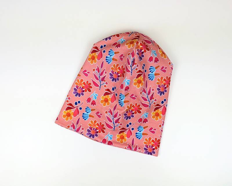 Beanie in Frühlingsfarben von extranaht