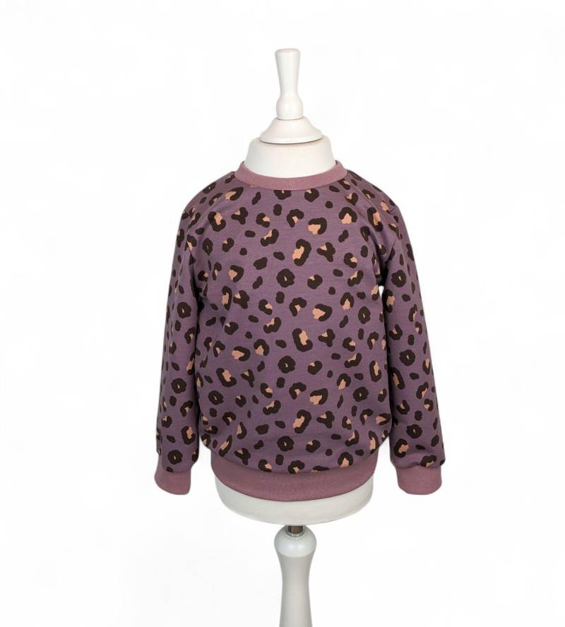 Cooler Leo-Sweater in Mauve von extranaht