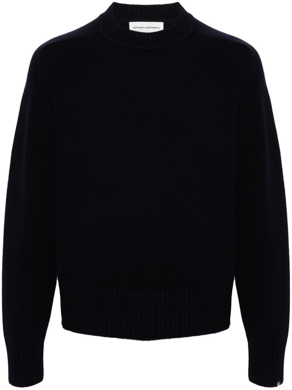 extreme cashmere Bourgeois Kaschmirpullover - Blau von extreme cashmere