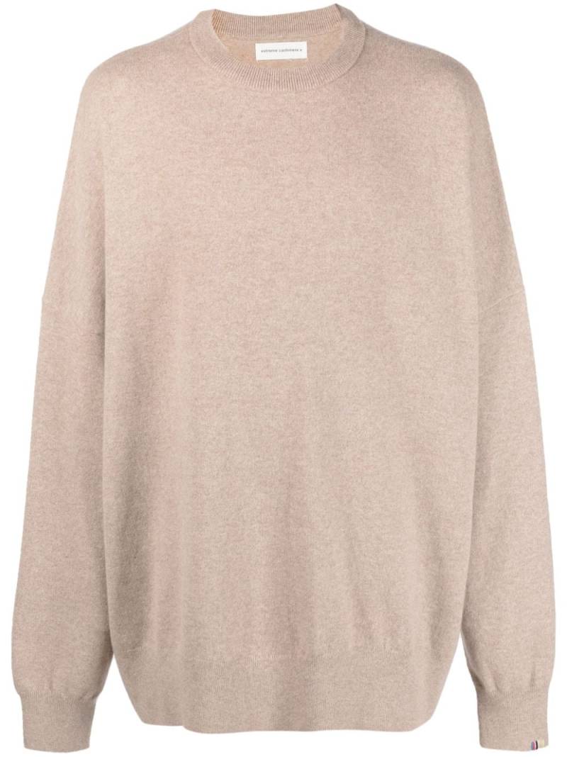 extreme cashmere Pullover mit rundem Ausschnitt - Nude von extreme cashmere