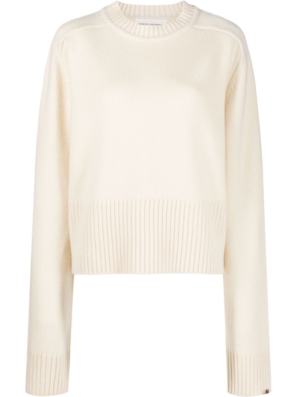 extreme cashmere Klassischer Kaschmirpullover - Nude von extreme cashmere