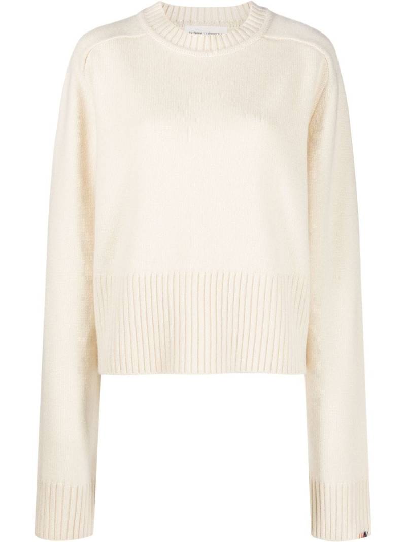 extreme cashmere Klassischer Kaschmirpullover - Nude von extreme cashmere