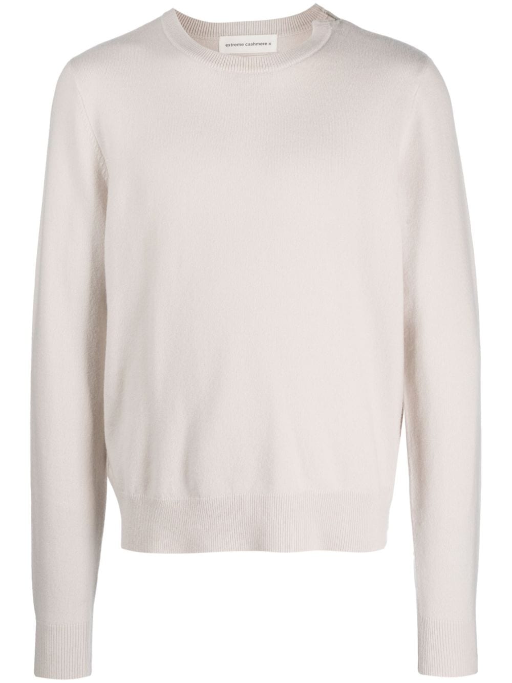 extreme cashmere Pullover mit rundem Ausschnitt - Nude von extreme cashmere