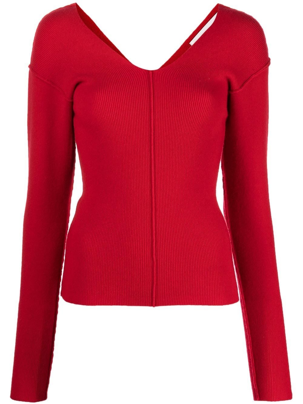 extreme cashmere Pullover mit V-Ausschnitt - Rot von extreme cashmere