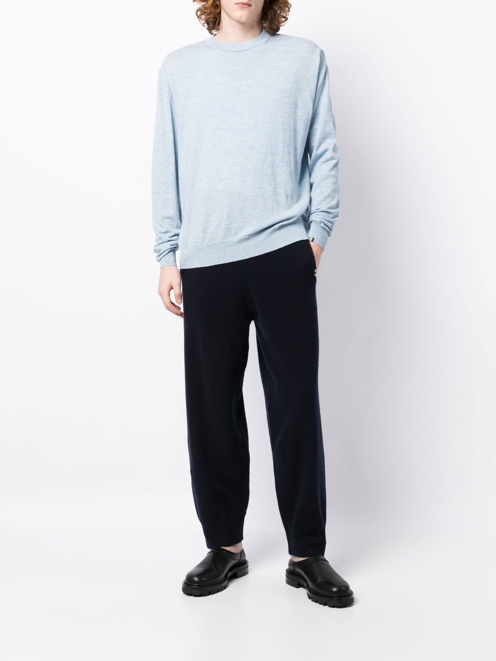 extreme cashmere Pullover mit rundem Ausschnitt - Blau von extreme cashmere