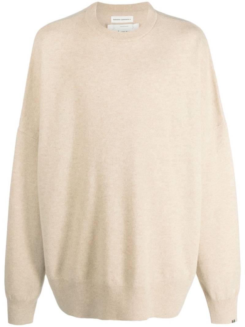 extreme cashmere n°246 Juna Pullover mit rundem Ausschnitt - Nude von extreme cashmere