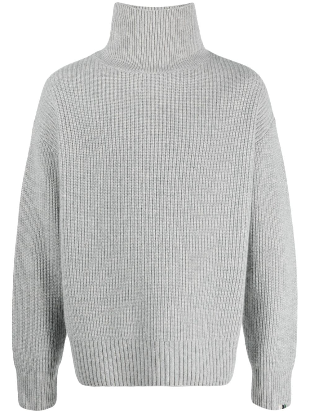 extreme cashmere n°317 Nisse Pullover aus Kaschmir - Grau von extreme cashmere