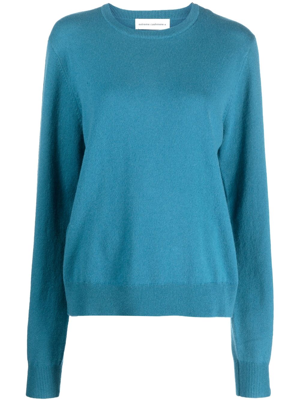 extreme cashmere Pullover mit Schlitz - Blau von extreme cashmere