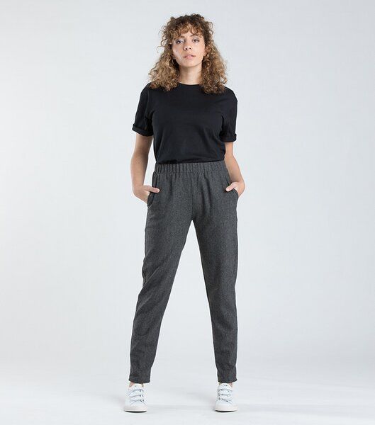 [eyd] humanitarian clothing Hose „Padama“ salt and pepper von [eyd] humanitarian clothing