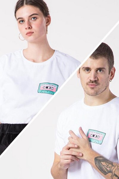 [eyd] humanitarian clothing Unisex T-Shirt „Mixtape“ von [eyd] humanitarian clothing