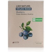 eyeNlip - Like Nature Vegan Mask Set - 4 Types Blueberry von eyeNlip