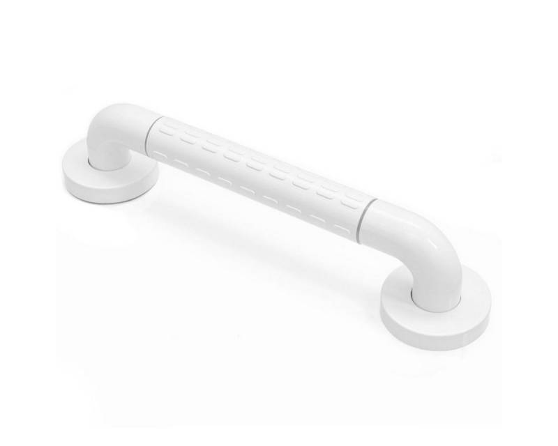 eyepower Wandgriff 30 cm mit Anti-Rutsch - Wandhaltegriff Edelstahl Weiß - Wandgriff Bad, belastbar bis 100 kg, Sicherheitsgriff für Badewanne - Stützgriff Dusche - Aufstehhilfe WC eyepower Wandgriff 30 cm mit Anti-Rutsch - Wandhaltegriff Edelstahl Weiß - Wandgriff Bad, belastbar bis 100 kg, Sicherheitsgriff für Badewanne - Stützgriff Dusche - Aufstehhilfe WC von eyepower