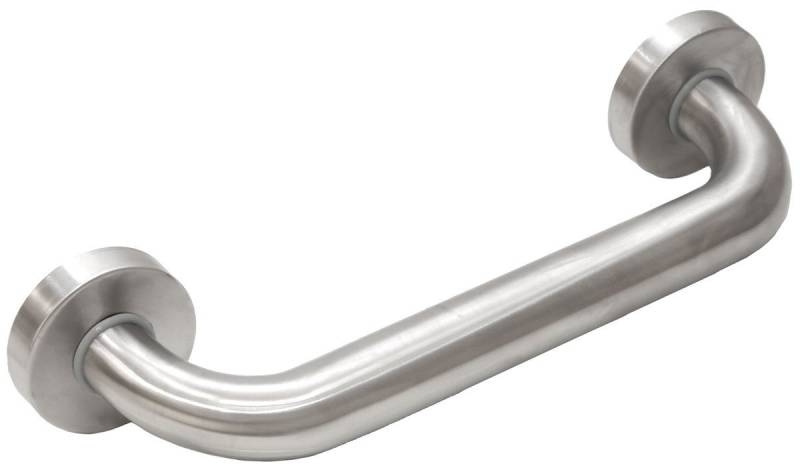 eyepower Wandgriff 30 cm Edelstahl - Wandhaltegriff mit Montagematerial - Wandgriff Bad, Sicherheitsgriff für Badewanne - Stützgriff Dusche - Aufstehhilfe WC von eyepower