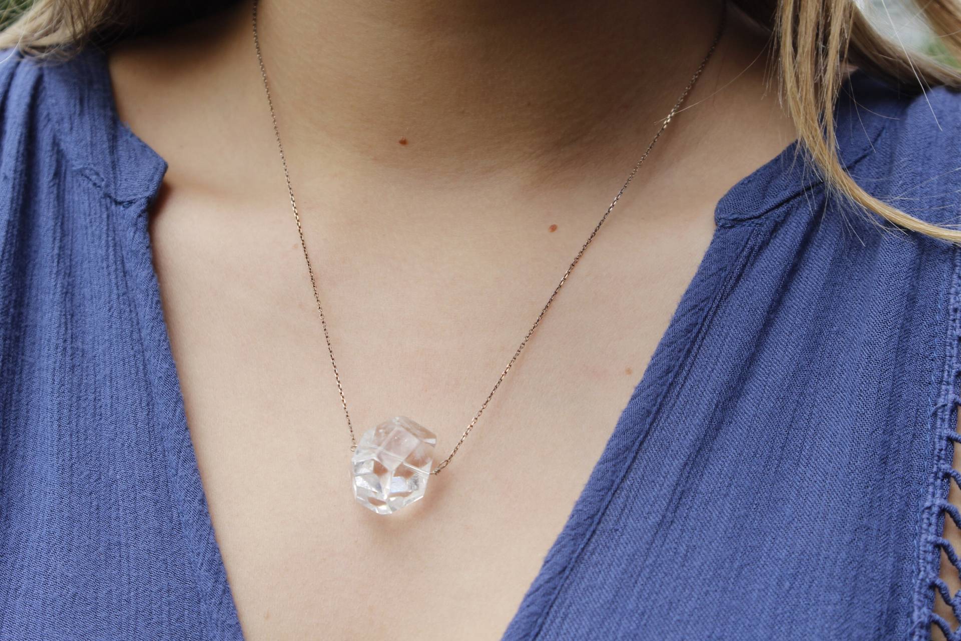 Quarzhalskette, Sterling Silber, Halskette, Sterling, Chakra, Heilung Kristall, Schmuck, Tägliche Yogaschmuck, Geschenk Quarzhalskette, Sterling Silber, Halskette, Sterling, Chakra, Heilung Kristall, Schmuck, Tägliche Yogaschmuck, Geschenk von eyevibe