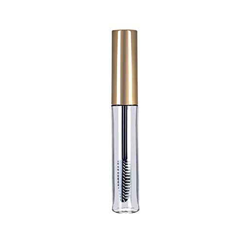 2PCS 10ml leere Mascara Tube mit Wimpernstab nachfüllbare Kosmetikbehälter,Gold von ezqnirk