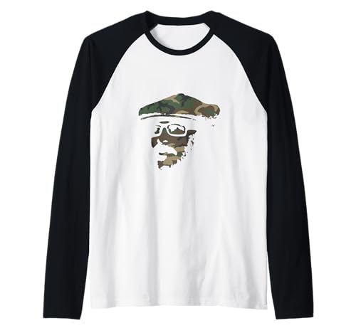 f-rico Camoflage Face KRLP Lokaler Künstler Los Angeles Raglan f-rico Camoflage Face KRLP Lokaler Künstler Los Angeles Raglan von f-rico Official Gear