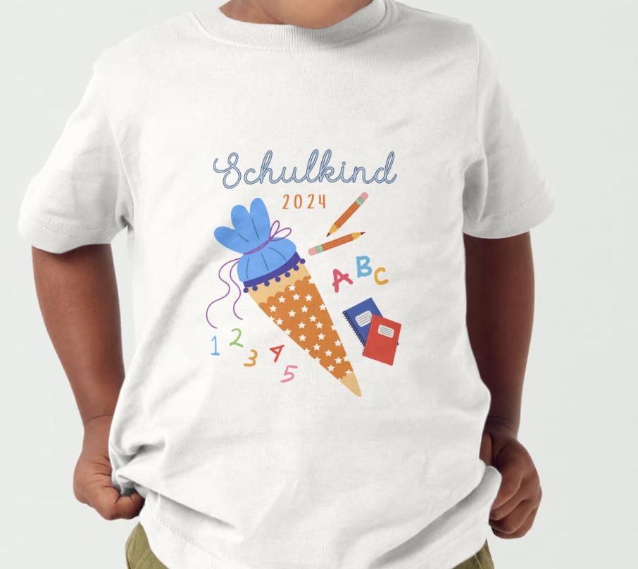 Schulkind 2025 T-Shirt "Zuckertüte" Schulkind 2025 T-Shirt "Zuckertüte" von fabelhafteSchwestern