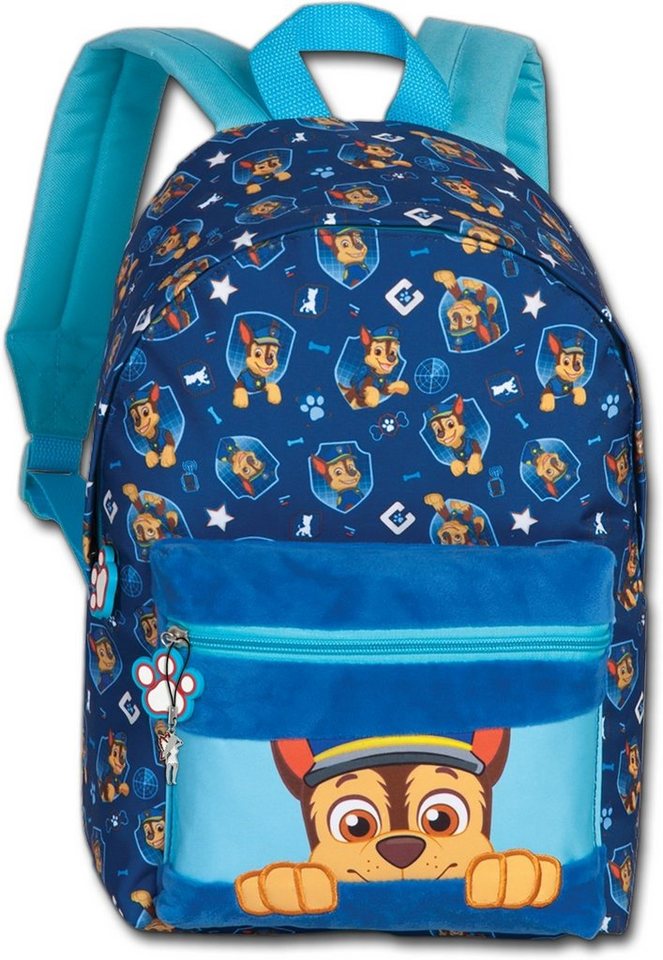 fabrizio® Kinderrucksack Fabrizio Kinder Rucksack 24x36x12 blau (Freizeitrucksack), Kinderrucksack, Freizeitrucksack aus Polyester in blau Größe ca. 36cm von fabrizio®