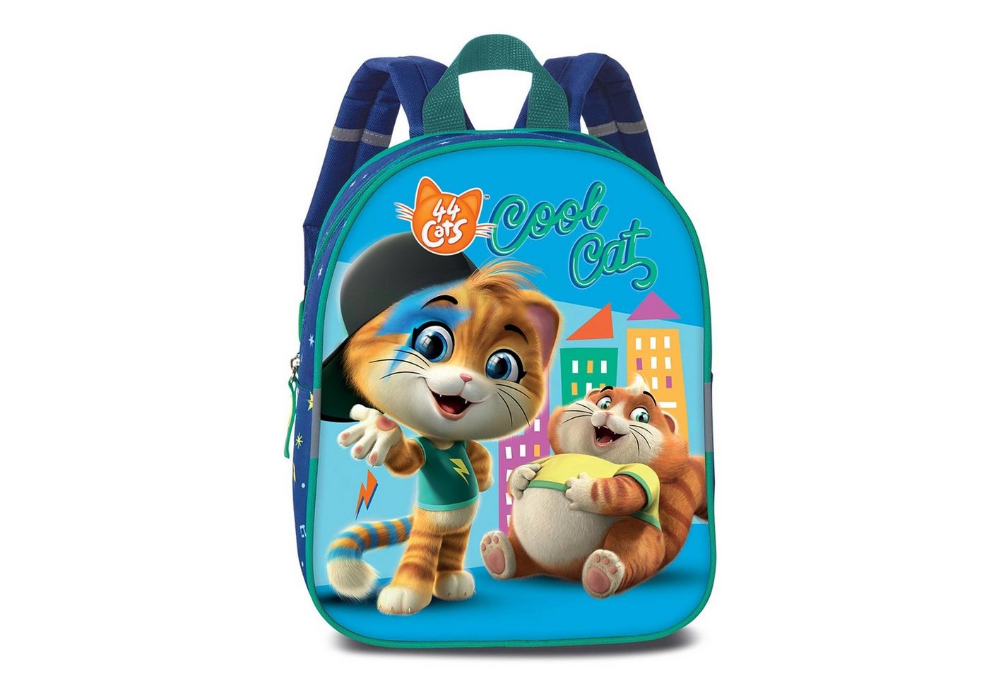 fabrizio® Kinderrucksack Fabrizio Kids 44 Cats Rucksack 29 cm von fabrizio®