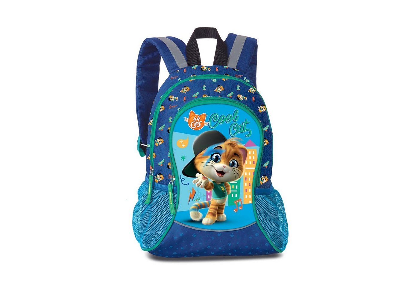 fabrizio® Kinderrucksack Fabrizio Kids 44 Cats Rucksack 35 cm von fabrizio®