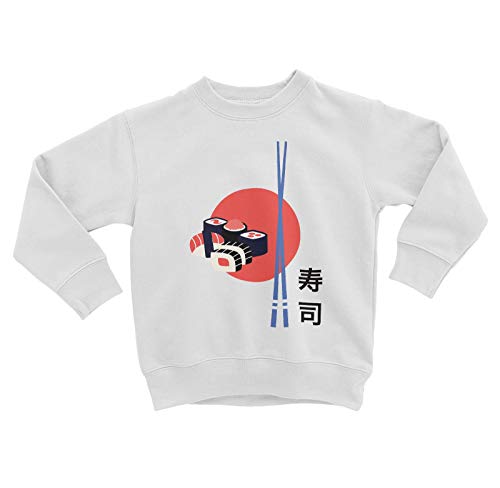 Unisex-Sweatshirt für Kinder Sushi Kochen Fisch Japan Asien Kultur von Fabulous