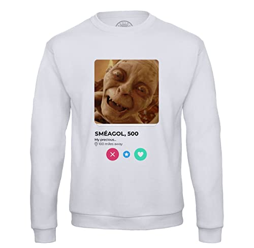 Fabulous Sweatshirt für Männer Sméagol Gollum Soziales Netzwerk Begegnung Liebe von Fabulous