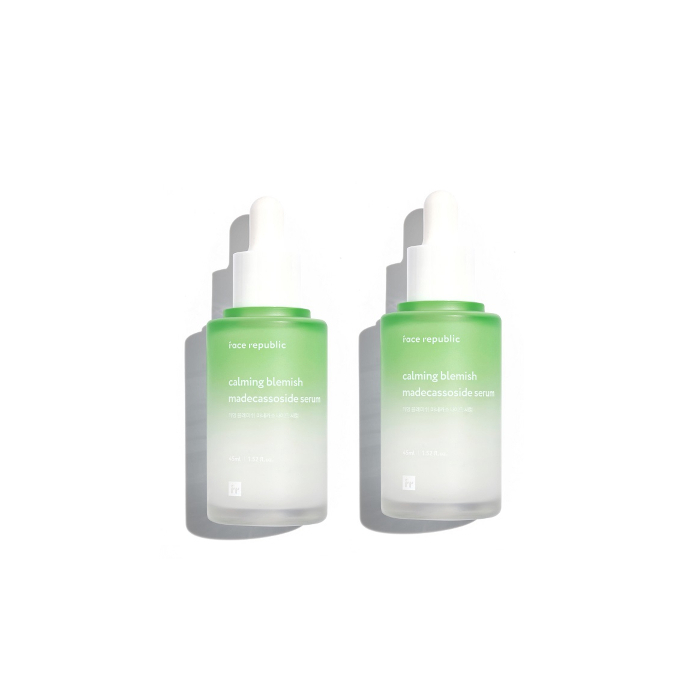 face republic - Calming Blemish Madeccassoside Serum - 45ml (2ea) Set von face republic