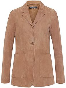 Lederblazer Fadenmeister Berlin braun