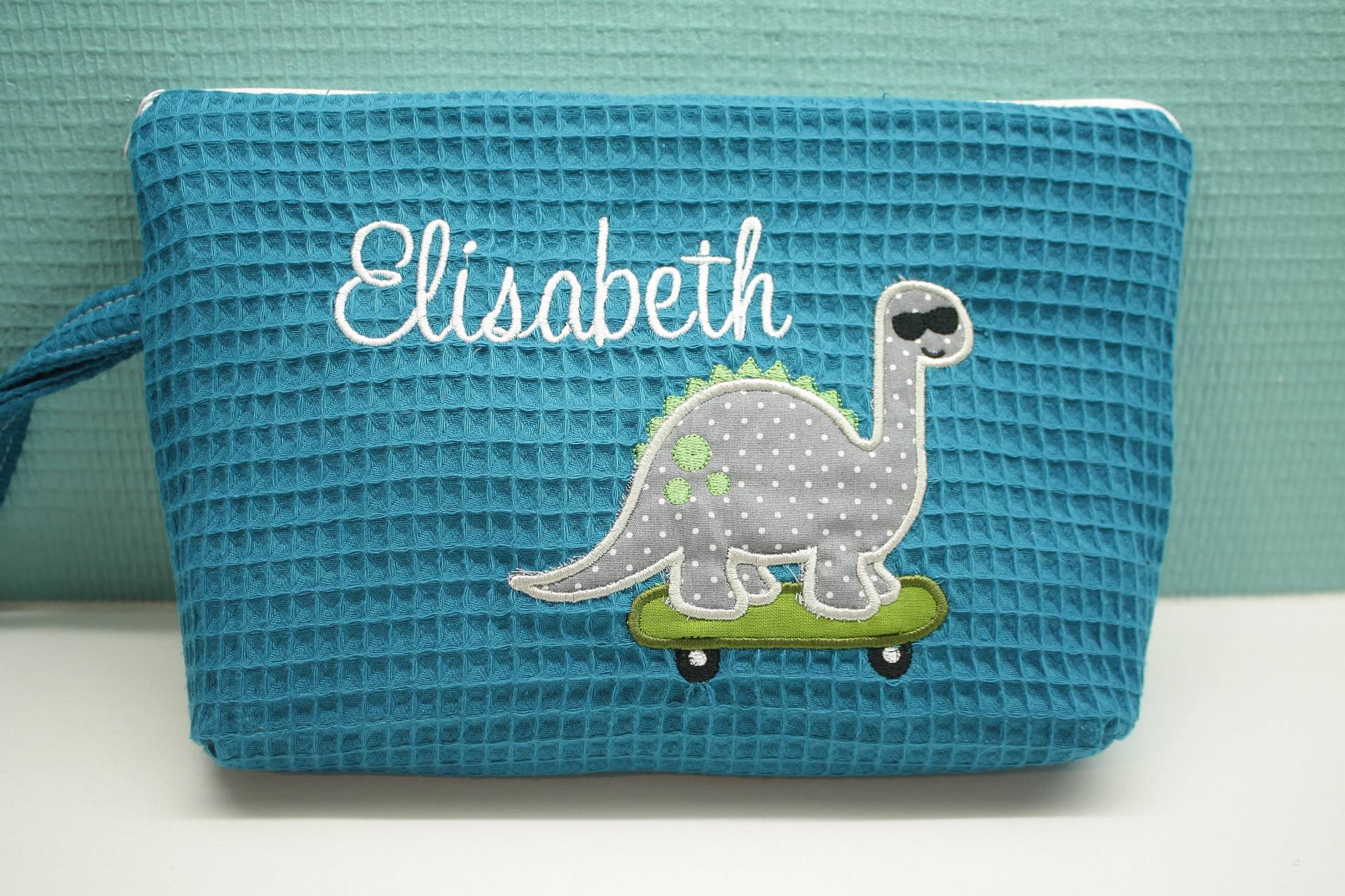 Kulturbeutel Personalisiert Mit Namen von fadentaenzerin