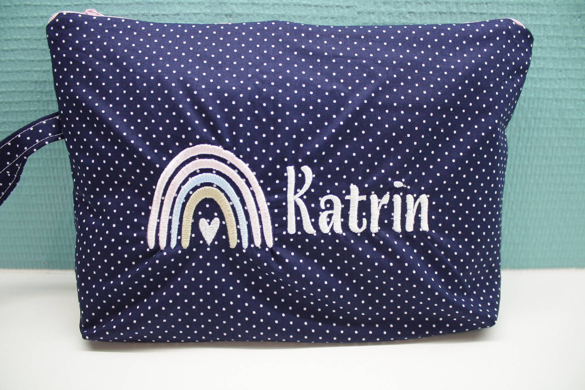 Windeltasche , Regenbogen, Kulturbeutel Windeltasche , Regenbogen, Kulturbeutel von fadentaenzerin