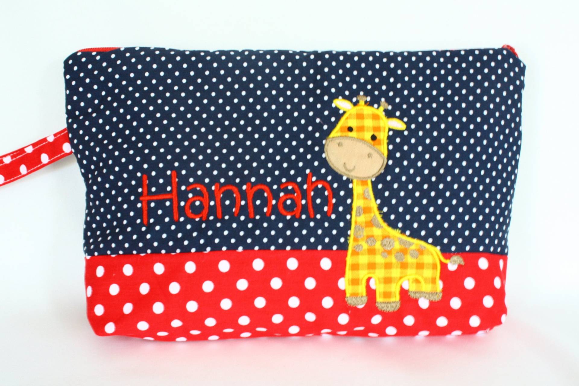 Windeltasche Giraffe Mit Namen Windeltasche Giraffe Mit Namen von fadentaenzerin