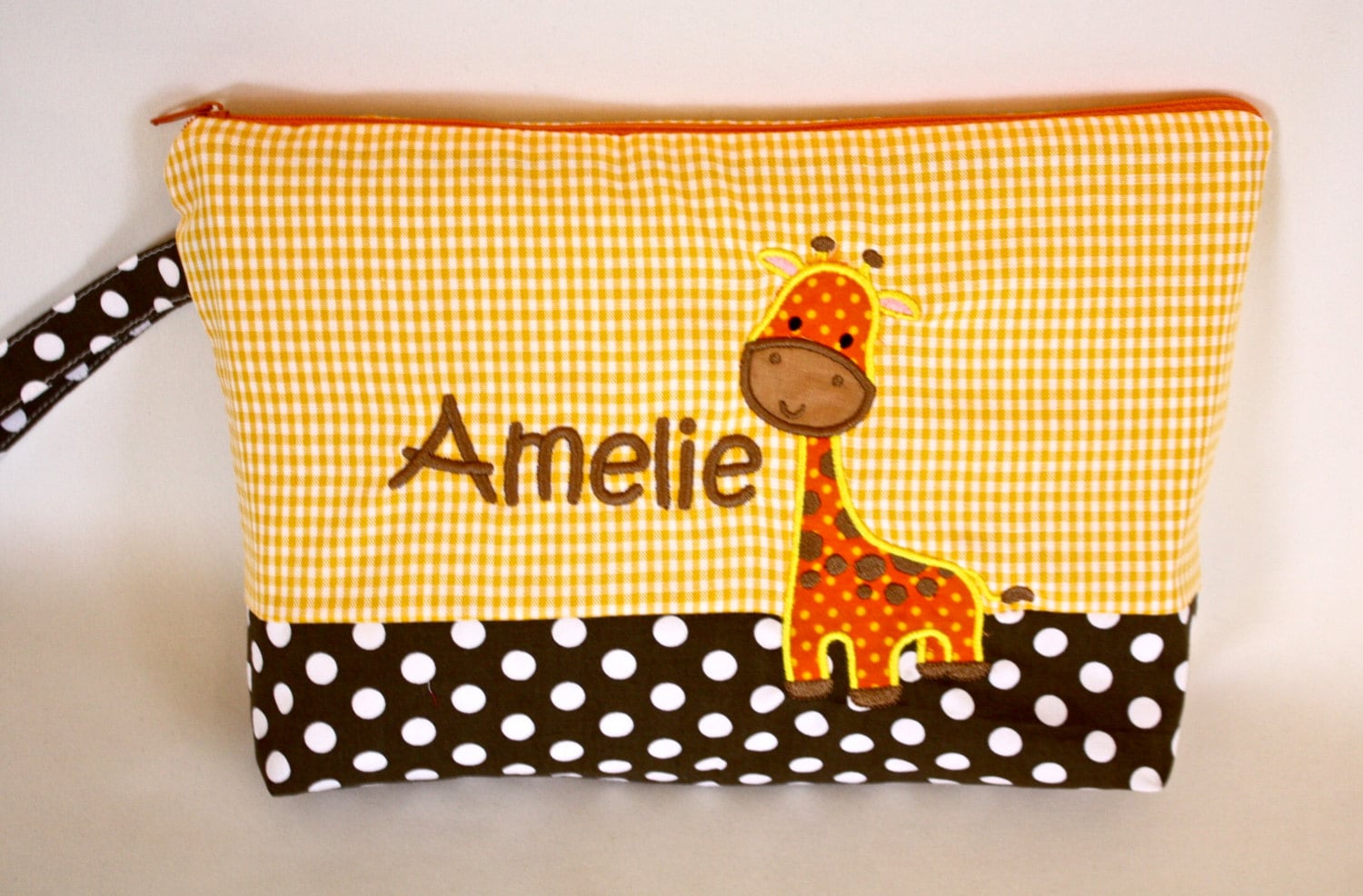 Windeltasche Giraffe Mit Wunschnamen Windeltasche Giraffe Mit Wunschnamen von fadentaenzerin