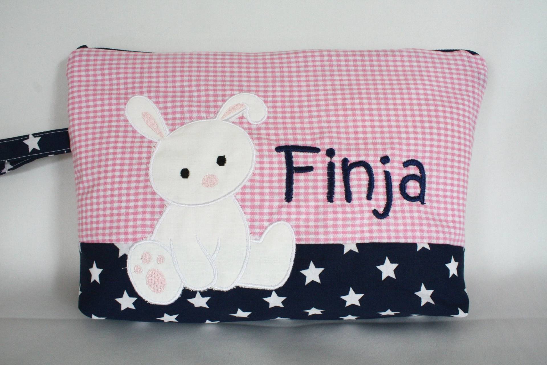 Windeltasche Mit Namen, Hase von fadentaenzerin