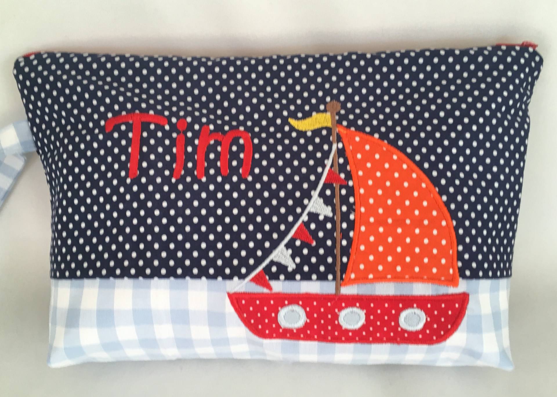 Windeltasche Mit Namen Segelschiff Windeltasche Mit Namen Segelschiff von fadentaenzerin