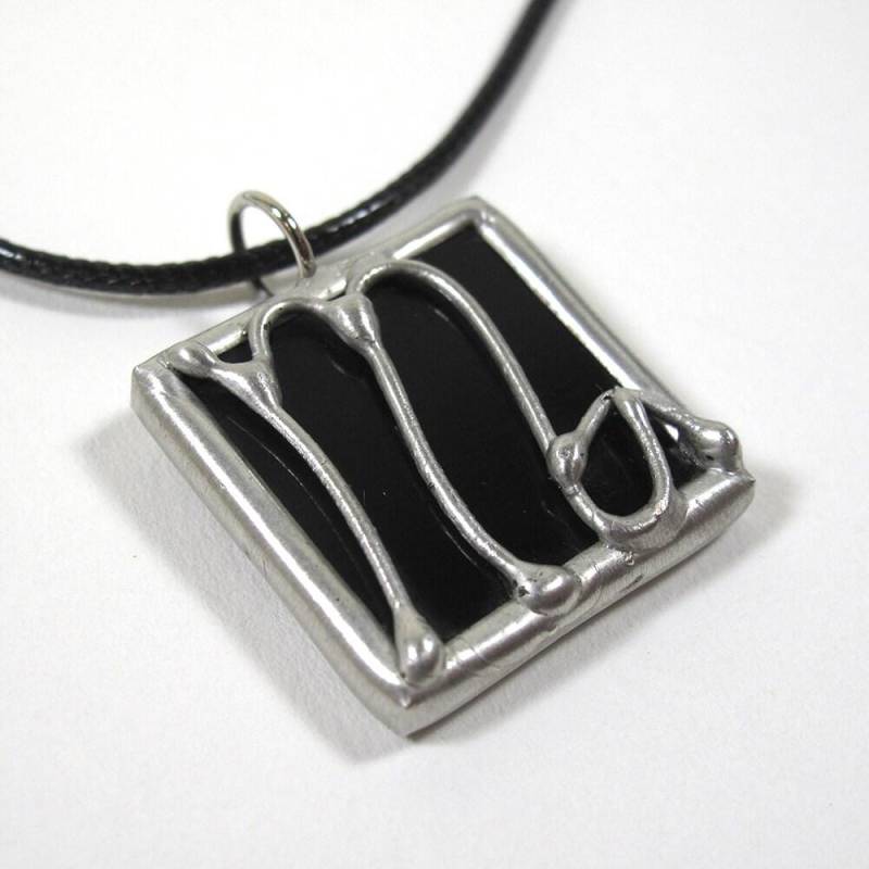 Skorpion - Glasmalerei-sternzeichen-Anhänger Mit Schwarzer Kordel von faerieglass