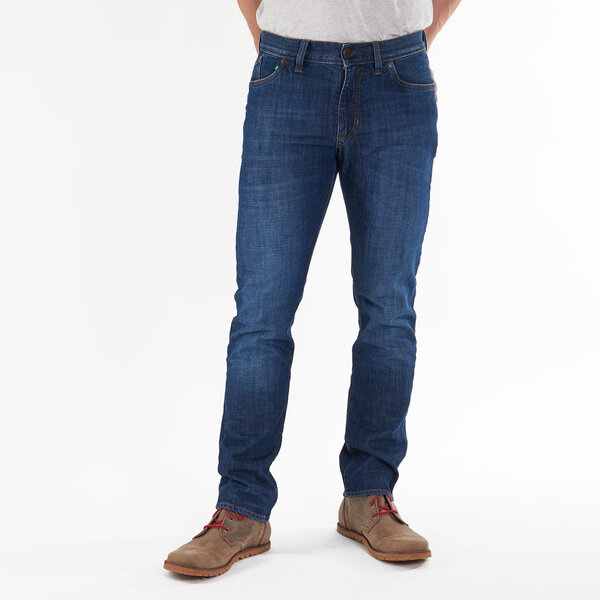 fairjeans Slim Fit Jeans SLIM WAVES mit Wascheffekt aus Bio-Baumwolle, fair von fairjeans