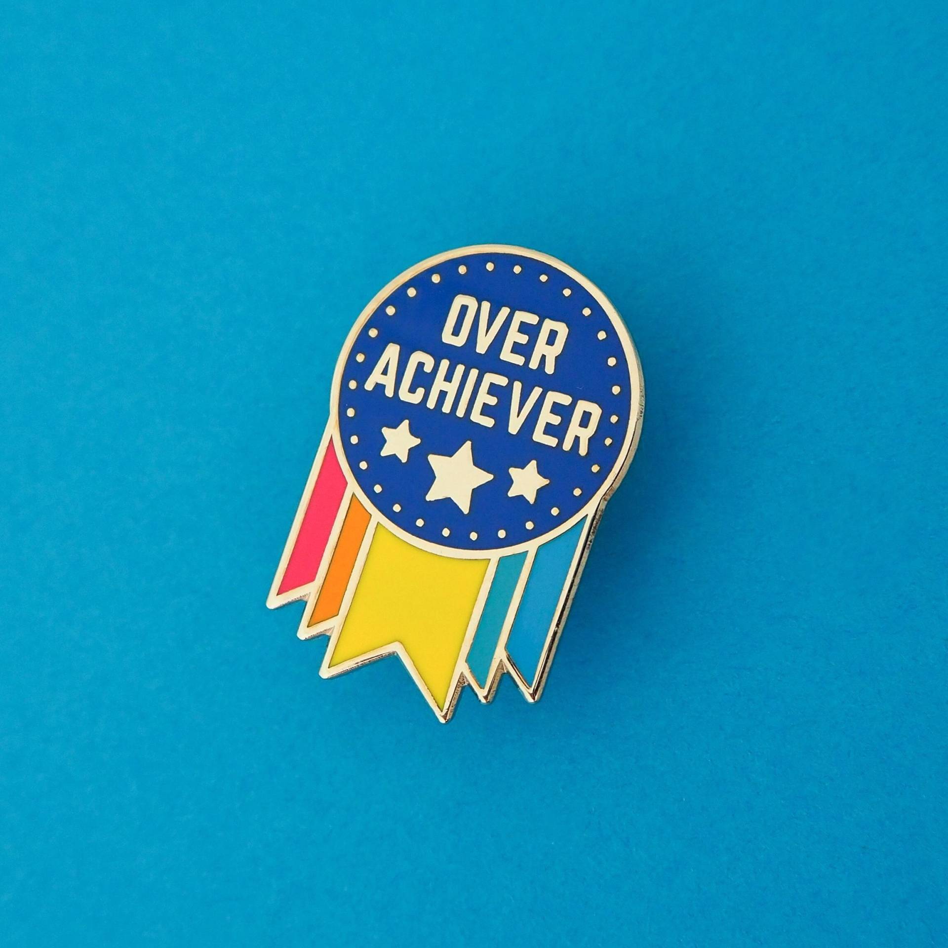 Overachiever Emaille Pin - Mentale Gesundheit Self Care Overachiever Emaille Pin - Mentale Gesundheit Self Care von fairycakes