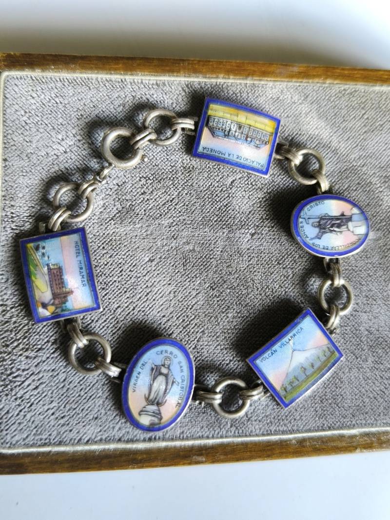 Jugendstil Emaille Armband Andenken Erinnerung Miramar Blau Elegant Geschenk Dammler Art Nouveau 935 Silver Jugendstil Emaille Armband Andenken Erinnerung Miramar Blau Elegant Geschenk Dammler Art Nouveau 935 Silver von fairytailjewelry