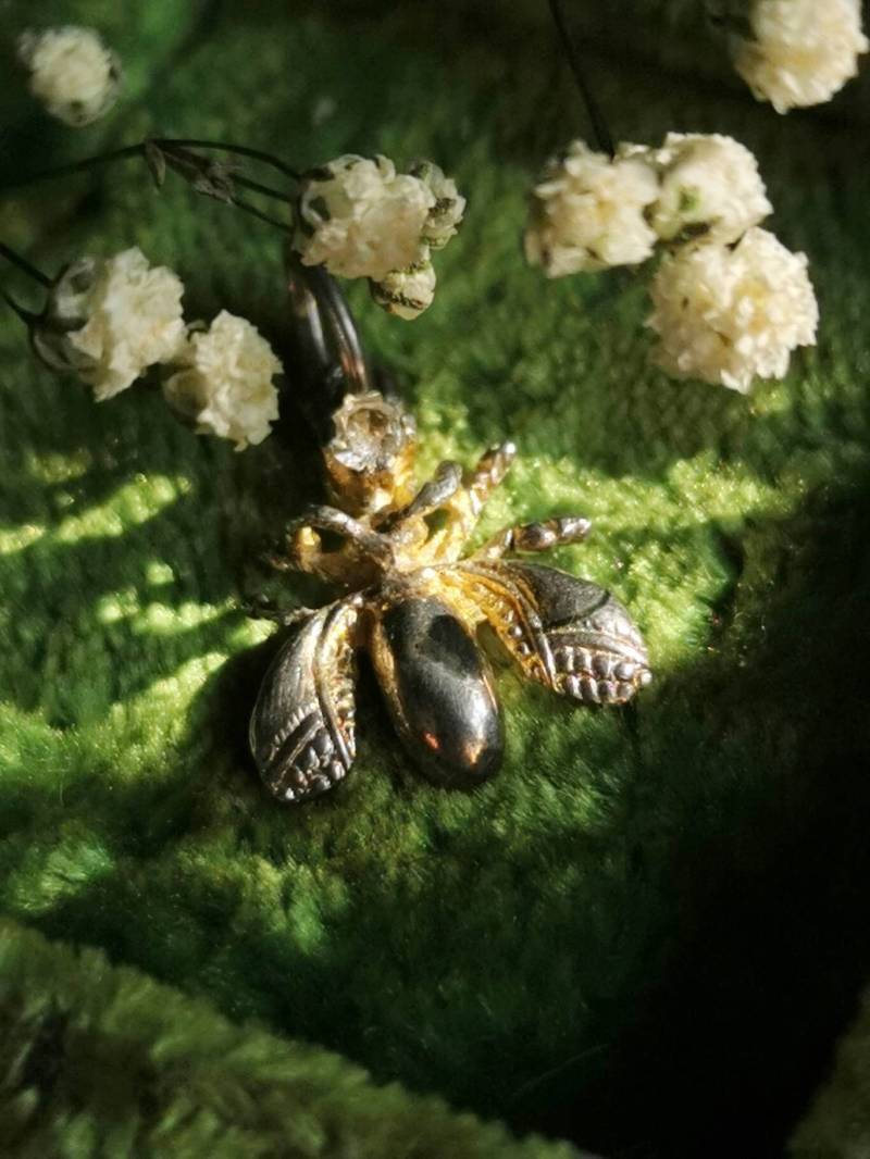 True Vintage 50Er Jahre Ketten Anhänger Fliege/Käfer Silver Pendant Antik Insekt Bettel Armband Gleiter True Vintage 50Er Jahre Ketten Anhänger Fliege/Käfer Silver Pendant Antik Insekt Bettel Armband Gleiter von fairytailjewelry