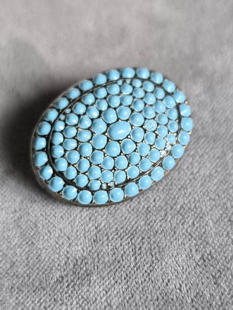 Viktorian Emaille & Silber Brosche 1850 Antik Schmuck Silber 800 Brooch Nadel Geschenk Viktorian Emaille & Silber Brosche 1850 Antik Schmuck Silber 800 Brooch Nadel Geschenk von fairytailjewelry