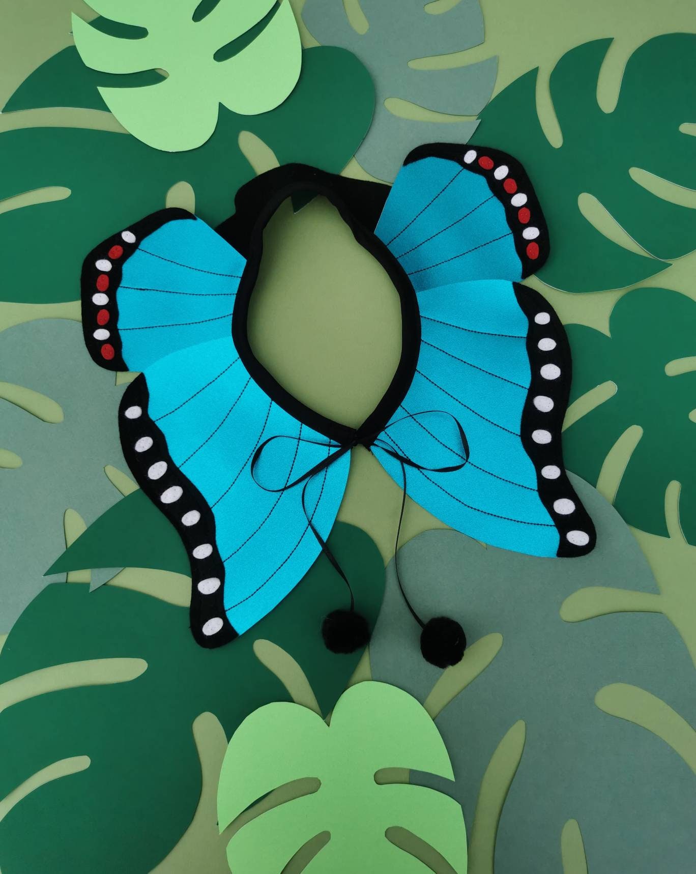 Das Blue Morpho Schmetterlingshalsband Das Blue Morpho Schmetterlingshalsband von fairytalecollars