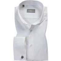 fakts Herren Hemd weiß Slim Fit von fakts