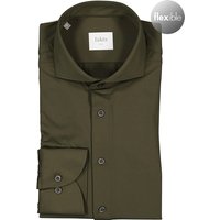 fakts Herren Hemd grün Slim Fit von fakts