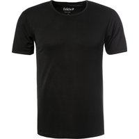 fakts Herren Shirt schwarz Mikrofaser von fakts