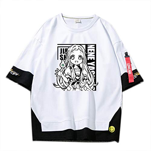 Unisex Toilet-Bound Hanako-kun T-Shirt Fake Zweiteilige Näh-Sweatshirts Yugi Amane Nene Yashiro Cosplay-Sweatshirt von famesale